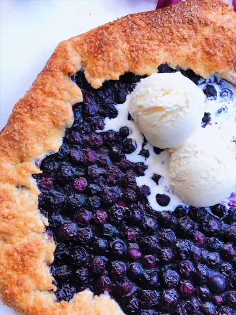 Carla Hall’s Rustic Blueberry Tart – Peaches 2 Peaches